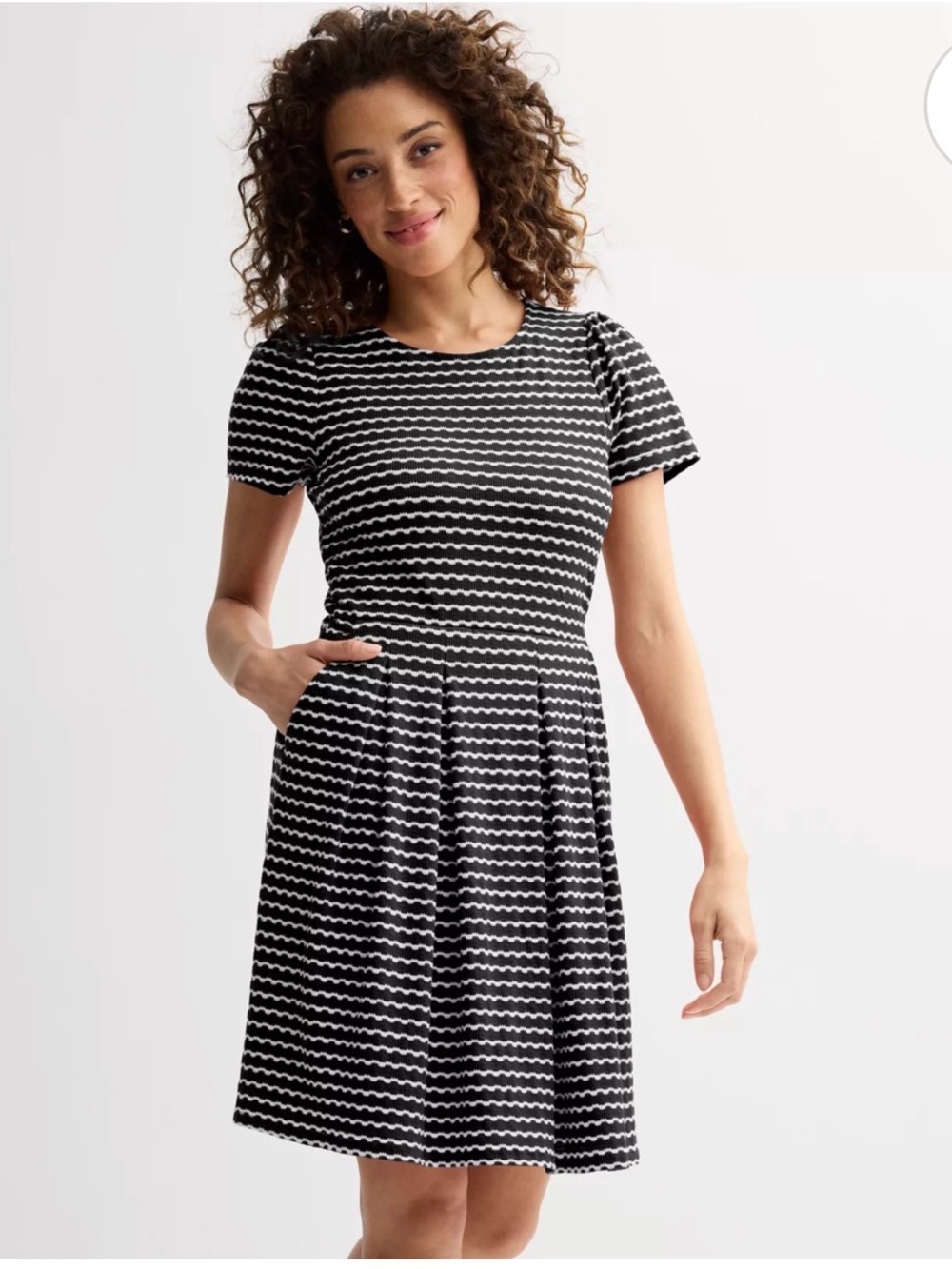 NWT Draper James knit Short Sleeve Dress